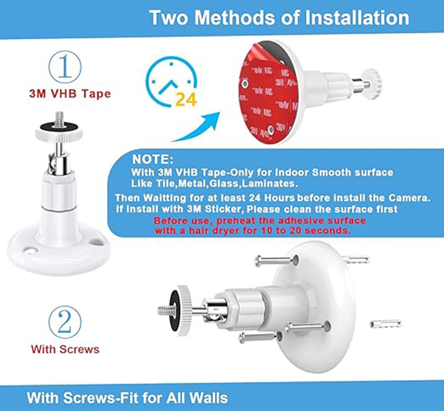 2 Packs-Wall Mount for eufy Se - Eufy Camera E220 评论和价格